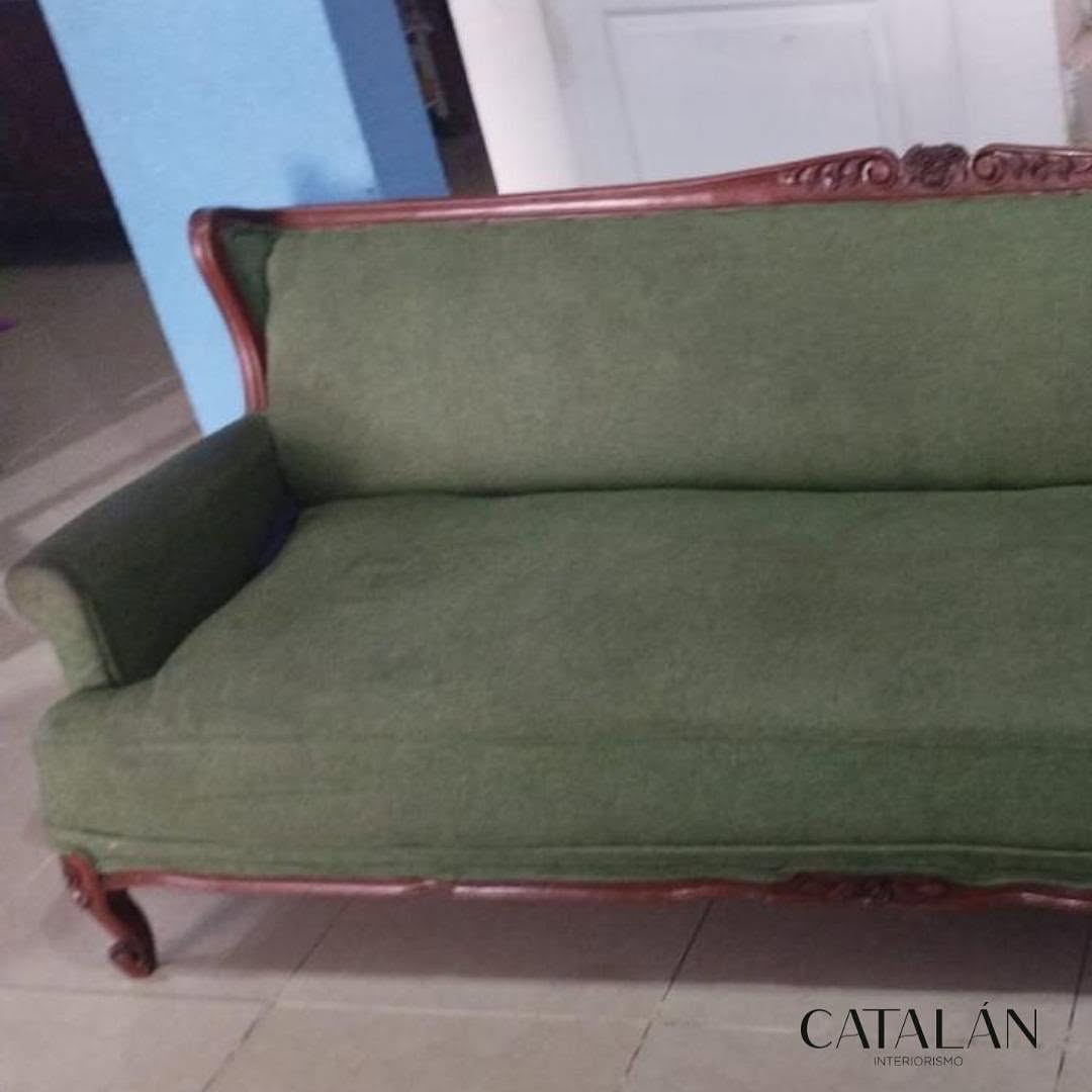 Muestrario de telas para tapizar